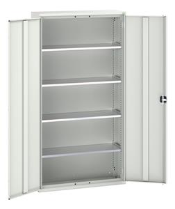 Bott Verso Basic Tool Cupboards Cupboard with shelves Verso 1050 x 350 x 2000H Cupboard 4 Shelves